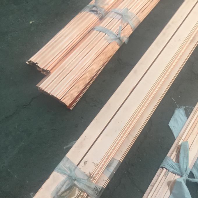 Nickel coated small diameter polished copper round bar