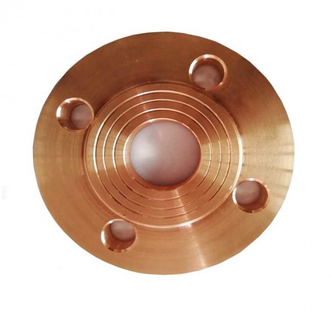 ASTM B466 UNS C70600 Slip-On flange connector Copper and nickel flanges 0