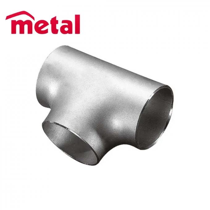 Copper Nickel Equal Tee UNS C71500 SMLS Butt Welding Pipe Fittings for High Temperature Applications 2