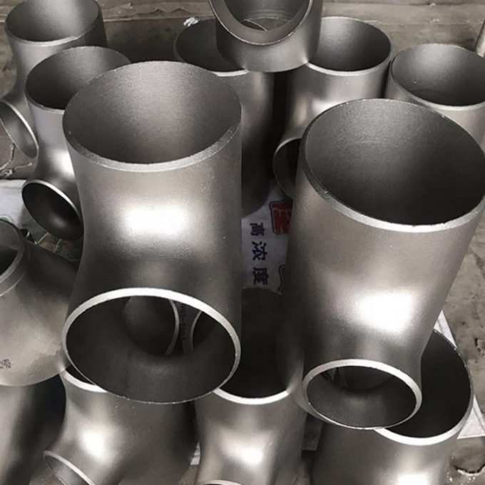 METAL Manufacturer Nickel 90/10 Pipe Fittings UNS C70600 UNS C71500 Copper Equal Cross 1