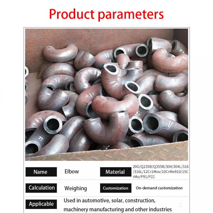 Fast Shipping Butt Welding Long Radius 90 Degree Elbow ASME Pipe Fitting 3