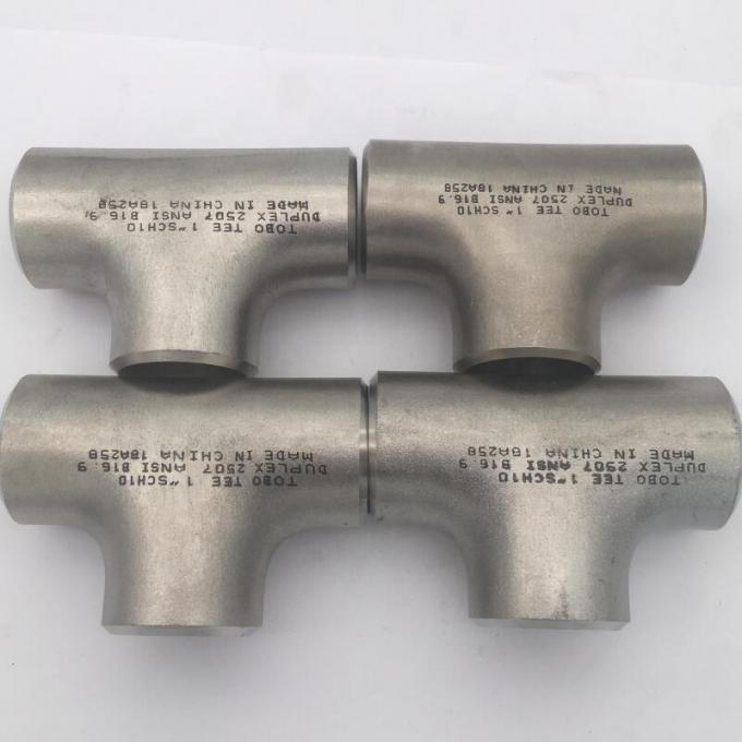 METAL Pipe Fittings Butt Welding Pipe Fittings Equal Tee ASME B16.9 3