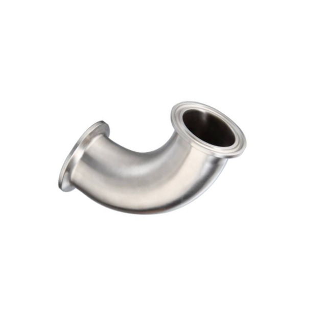 SCH40 2" Inside Polished Sanitary Copper Nickel Pipe Fitting Degree Elbow 6