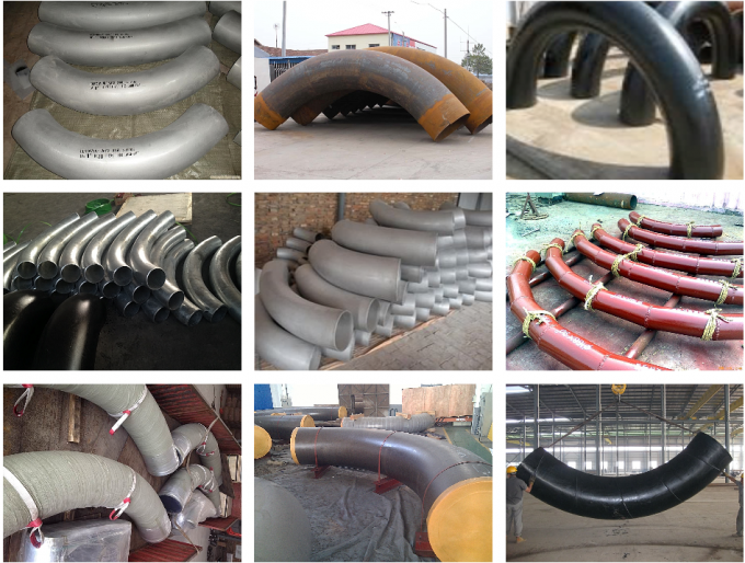 SCH40 2" Inside Polished Sanitary Copper Nickel Pipe Fitting Degree Elbow 4