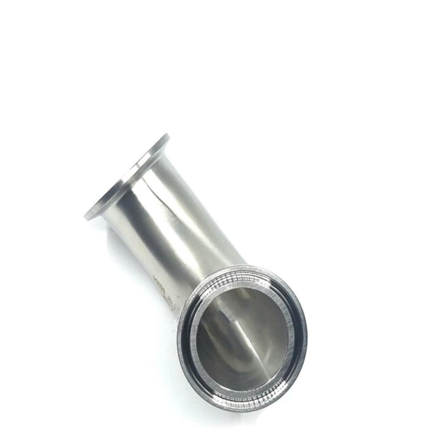 SCH40 2" Inside Polished Sanitary Copper Nickel Pipe Fitting Degree Elbow 7