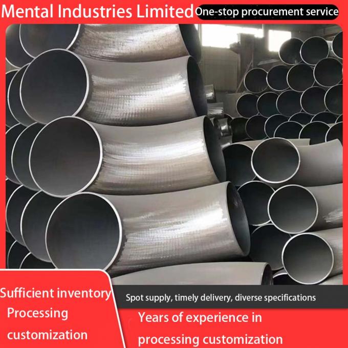 Metal Fitting 90 Degree Black Paint Seamless copper nickel Elbow 1