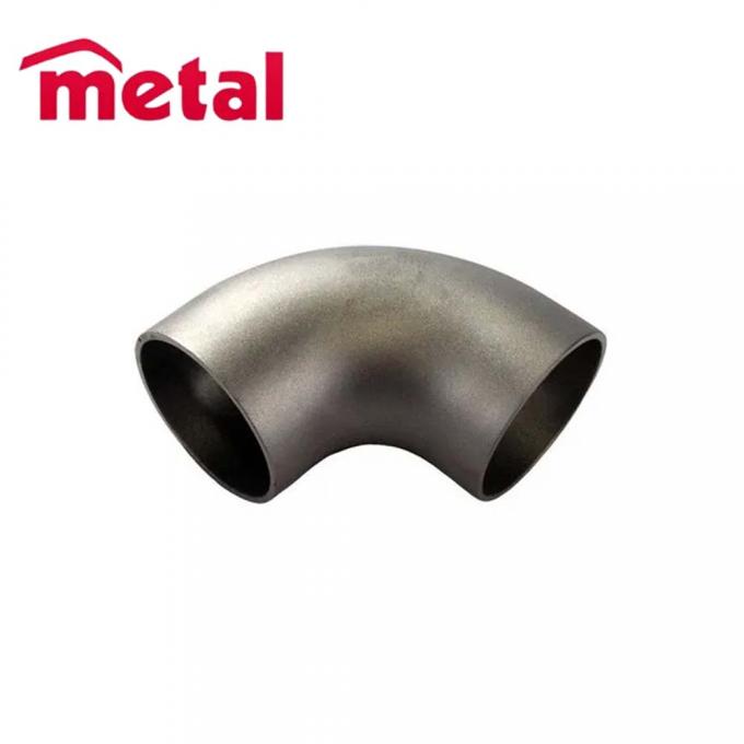 Metal Fitting 90 Degree Black Paint Seamless copper nickel Elbow 0