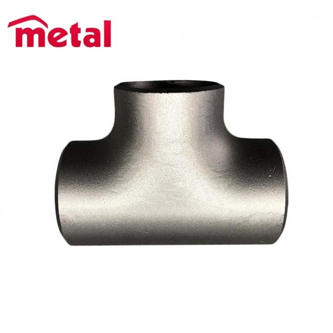 METAL Manufacturer Nickel 90/10 Pipe Fittings UNS C70600 UNS C71500 Copper Equal Cross 3