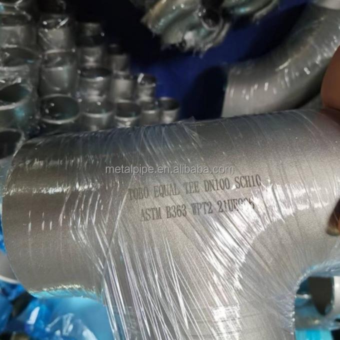 Metal Copper Nickel Fitting ASME B36.19 LR/SR 2inch Sch10s 90 Degree Elbow Pipe Fittings 2