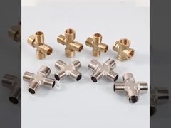 Sturdy METAL Cross COPPER COIL  OIL  Pipe Fitting C71500 Sturdy For Gas