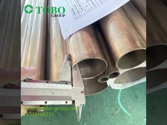 EEMUA 234/1-2 Seamless CuNi 90/10 C70600 Alloy Tubes 16 Bar Copper Nickel Pipe