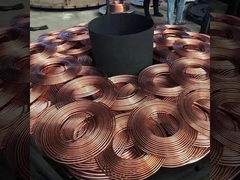 Customized Wall Thickness Copper Nickel Tube Fittings For Evaporator Performance