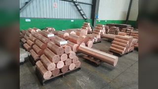 Copper-nickel bars: exceptional seawater corrosion resistance and high strength for marine applicati