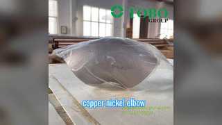 Copper-Nickel Elbows Superior Corrosion Resistance for Marine Piping