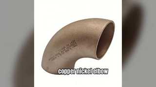 Copper-Nickel Elbows Superior Seawater Corrosion Resistance for Marine Piping