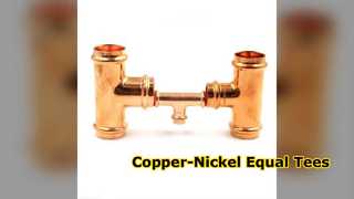 Copper-Nickel Equal Tees – Balanced Flow & Seawater Corrosion Resistance for Marine Piping