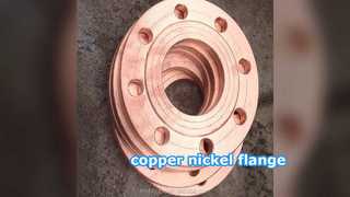 Copper-Nickel Flanges – Superior Seawater Corrosion Resistance for Marine Piping