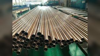 Copper Pipes: Optimal thermal conductivity and durable reliability for industrial applications.