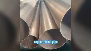 Copper Nickel Pipe : Ideal for Shipbuilding, Desalination & Chemical Processing