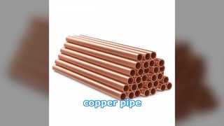 Copper Pipes: Superior durability & antimicrobial protection for efficient plumbing systems.