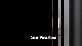 Copper Press Elbow 1/2 Inch PEX Compatible