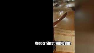 Copper Sheet Wholesale Supply