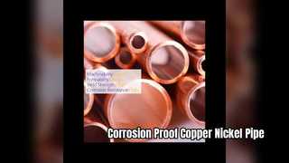 C70600 Copper Nickel Tube High Corrosion Resistance