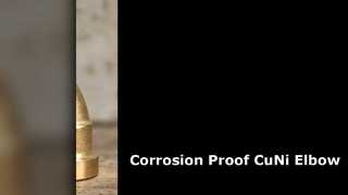 CuNi C70600 90 Degree Elbow High Pressure Seawater Fitting