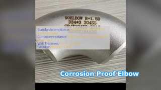 90/10 Copper Nickel Elbow 1/2 Inch SCH 10S