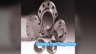 Corrosion Proof Copper Flange Spade Blind
