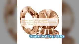Copper Nickel Flange Corrosion Resistant Industrial Solution