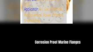 Durable C70600 Copper Nickel Weld Neck Flanges for Marine