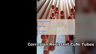 70 30 CuNi Capillary Tubes for Semiconductor Reliability