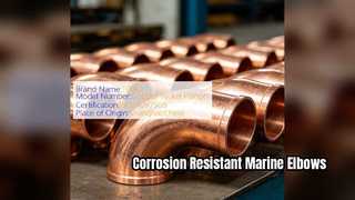 ASTM B466 CuNi 90 10 Elbows for Marine Piping Systems