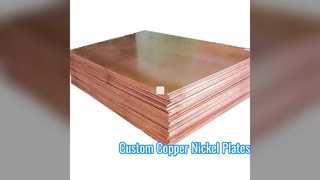 Copper Nickel Sheet Plate Custom Size Wholesale