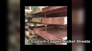C70600 C71500 Copper Nickel Sheet Wholesale