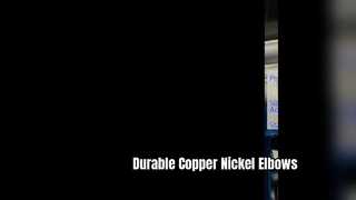 Copper Nickel Elbows Durable 3000# Forged