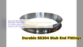 Durable SS304 Stub End Fittings for Industrial Piping