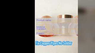 Fix Leaky Copper Pipes Fast No Solder Required