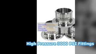 Carbon Steel Stub End Fittings 3000 PSI High Pressure