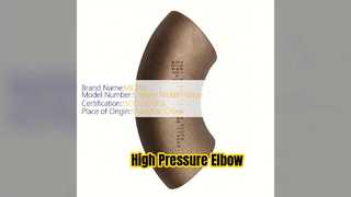 High Pressure Copper Nickel Elbow Fitting