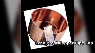 ANSI DIN Copper Threaded Cap 150 PSI Pipe End Seal
