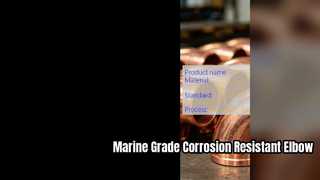 CuNi 90 10 Butt Weld Elbow Marine Grade Corrosion Resistant