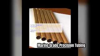C70600 Copper Nickel Tubing 0 1mm Precision Marine Grade