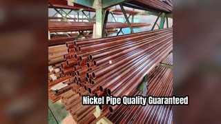 Seamless Nickel Pipe Quality Assured
