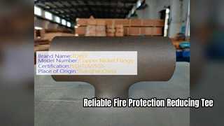 UL FM Certified Grooved Reducing Tee for Fire Protection