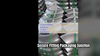 CuNi 90/10 Elbow Pipe Fitting Wooden Case