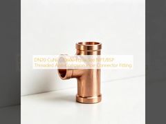 DN20 CuNi C70600 Equal Tee Corrosion Resistant Fitting