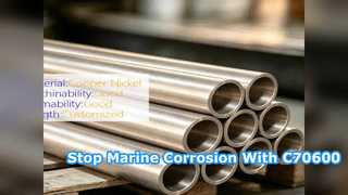 C70600 Copper Nickel Seamless Tube for Marine Corrosion