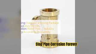 C70600 Copper Nickel Tee Durable Corrosion Resistant Pipe